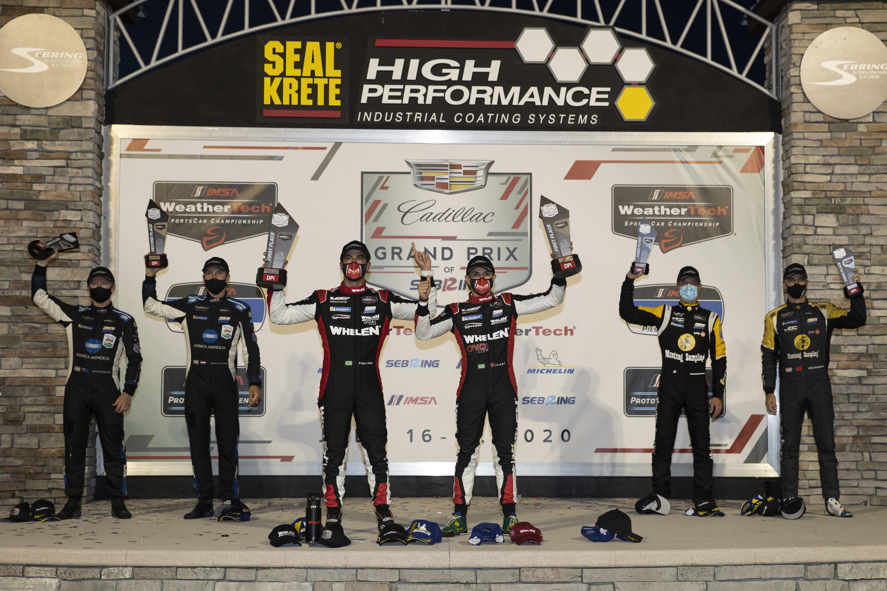 Cadillac Sweeps Sebring One-Two-Three