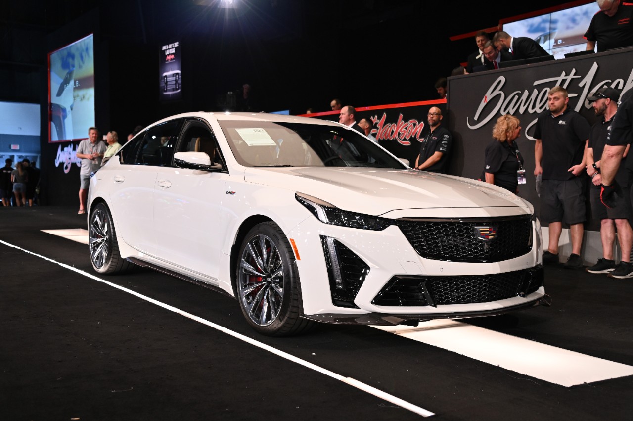 Cadillac CT5-V Blackwing 120th Anniversary Edition Debuts and Minutes Later is Auctioned Off for $250,000