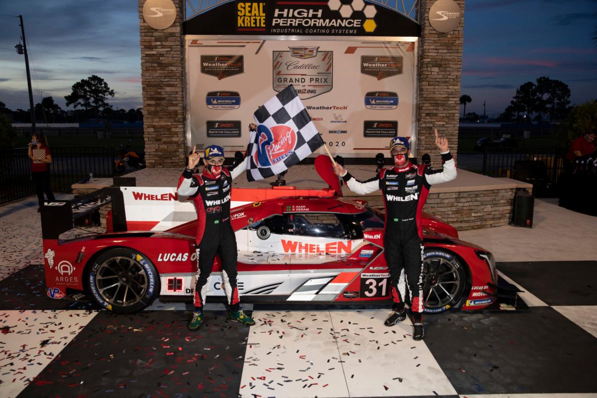 Cadillac Sweeps Sebring One-Two-Three