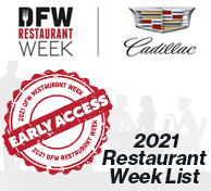 Your 24-Hour Early Access for 2021 Restaurant Week is Here